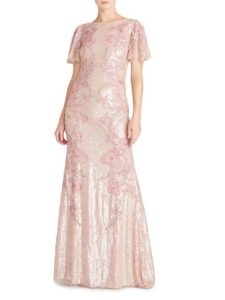 Image of sale on Katya Beaded & Floral-Embroidered Gown