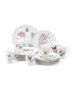 Image of sale on Butterfly Meadow 18-Piece Dinnerware Set