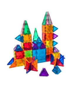 Image of sale on Mini Diamond 100-Piece 3-D Magnetic Building Block Set