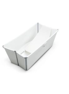 Image of sale on Flexi Bath® Foldable Baby Bath Tub with Temperature Plug & Infant Insert