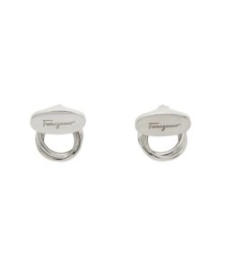 Image of sale on Silver Knotted Gancio CuffLinks