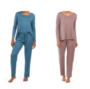 Image of sale on Calm Lounge Long Sleeve & Pants Set
