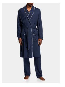 Image of sale on Men’s Basel 1 Jersey Robe w/ Piping