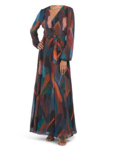 Image of sale on Maxi Wrap Dress