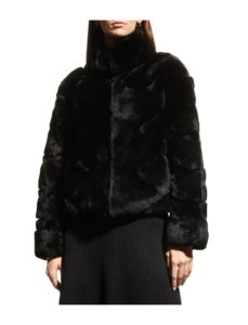 Image of sale on Reversible Long-Sleeve Rex Rabbit Bomber Jacket