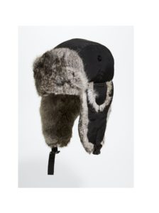 Image of sale on Men’s Arctic Taslan Aviator Hat w/ Rabbit Trim