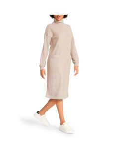 Image of sale on Melt Mountain Mock Neck Long Sleeve Sweater Dress