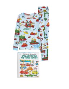 Image of sale on Cars and Trucks and Things That Go Fitted Two-Piece Pajamas & Book Set