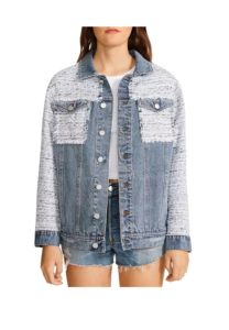 Image of sale on The Festival Mixed Media Trucker Jacket