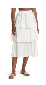 Image of sale on Tiered Midi Skirt