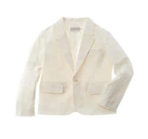 Image of sale on Pocket Linen-Blend Blazer size 12