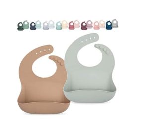 Image of sale on Silicone Bibs Set of 2