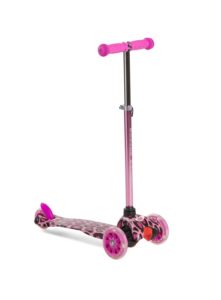 Image of sale on Mini Deluxe 3-wheel Kick Scooter With Led And Adjustable Height