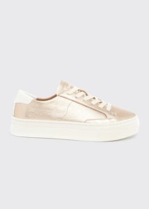 Image of sale on Ibizia Metallic Low-Top Platform Sneakers