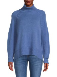 Image of sale on Hudson Turtleneck Cashmere Sweater