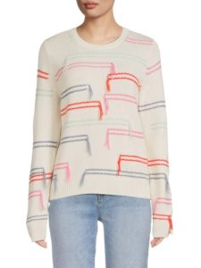 Image of sale on Horizontal Stitch Wool & Cashmere Sweater