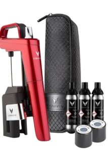 Image of sale on Six Wine Preservation System – Candy Apple Red Model