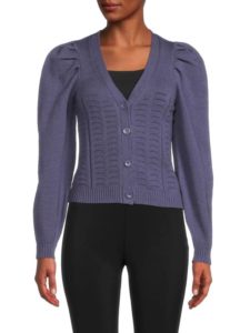 Image of sale on Puff Sleeve Cardigan