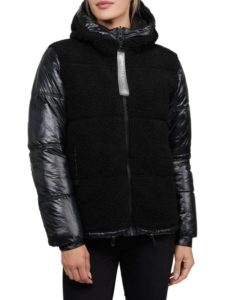 Image of sale on Coolidge Reversible Faux Shearling Puffer Jacket