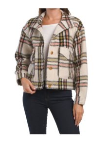 Image of sale on Plaid Shacket