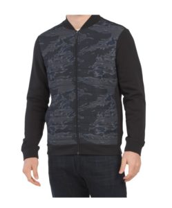 Image of sale on Hybrid Camo Print Faux Vest Jacket