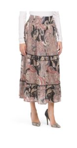 Image of sale on Paisley Maxi Skirt
