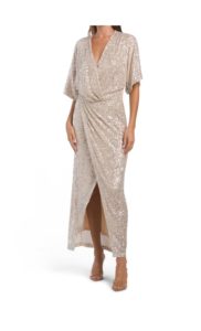 Image of sale on Dominique Sequin Maxi Dress