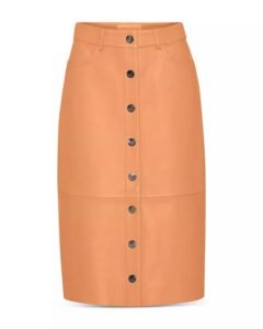 Image of sale on Melan Leather Skirt