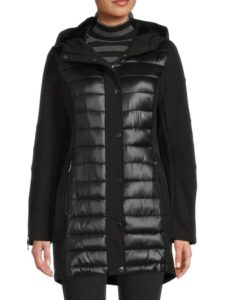 Image of sale on ​Missy Mixed Media Puffer Jacket