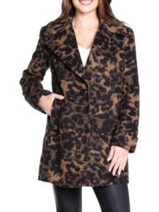 Image of sale on Leopard Print Coat