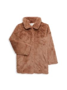 Image of sale on Girl’s Faux Fur Coat