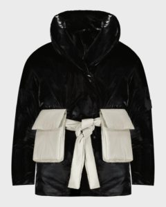 Image of sale on Girl’s Down Coat W/ 3d Pockets, Size 2-14