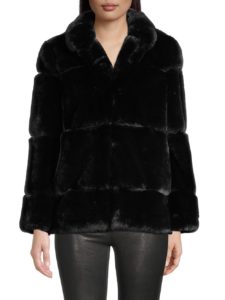 Image of sale on Skylar Paneled Faux Fur Jacket