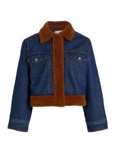 Image of sale on Denim Teddy Trucker Jacket