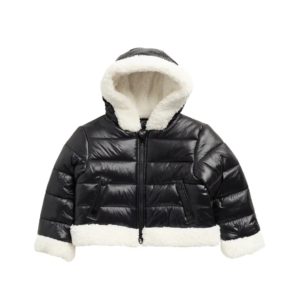 Image of sale on Kids’ Faux Shearling Trim Water Resistant Puffer Jacket size 2-6