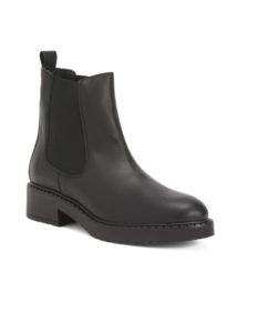 Image of sale on Leather Chelsea Boots