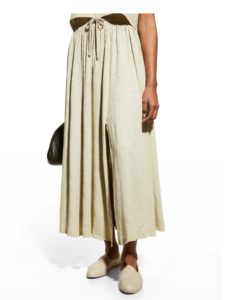 Image of sale on Slub Jersey Maxi Skirt w/ Slit