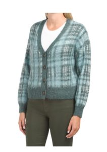 Image of sale on Brushed Cropped Boyfriend Cardigan