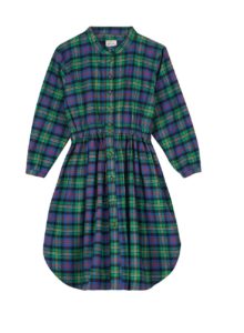 Image of sale on Ophelia Checked Cotton Dress