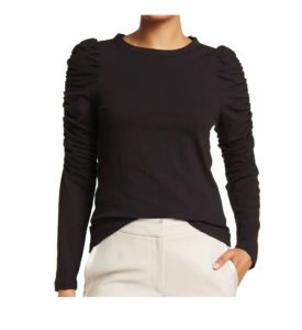 Image of sale on Long Sleeve Puff Top