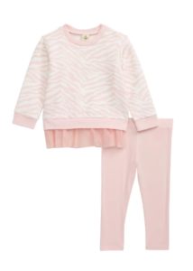 Image of sale on Tucker & Tate Twirl Sweatshirt Two-Piece Set 3-18m