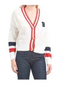 Image of sale on Varsity Initial Cardigan