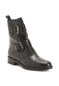 Image of sale on Leather Two Buckle Boots
