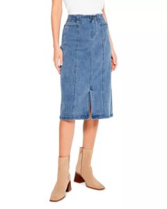 Image of sale on Long Lengths All Day Denim Skirt