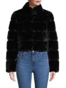 Image of sale on Faux Fur Cropped Jacket