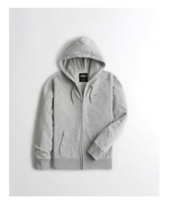 Image of sale on Full-zip Logo Icon Terry Hoodie