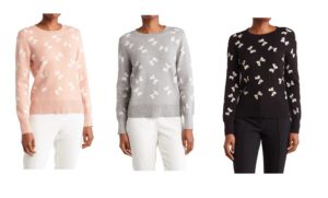 Image of sale on Bow Entarsia Sweater