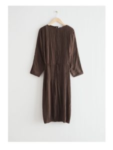 Image of sale on Crinkled Midi Dress