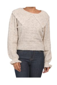 Image of sale on Safford Peter Pan Collar Sweater