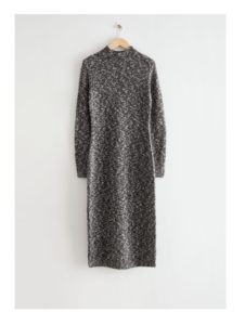 Image of sale on Knitted Side Slit Midi Dress